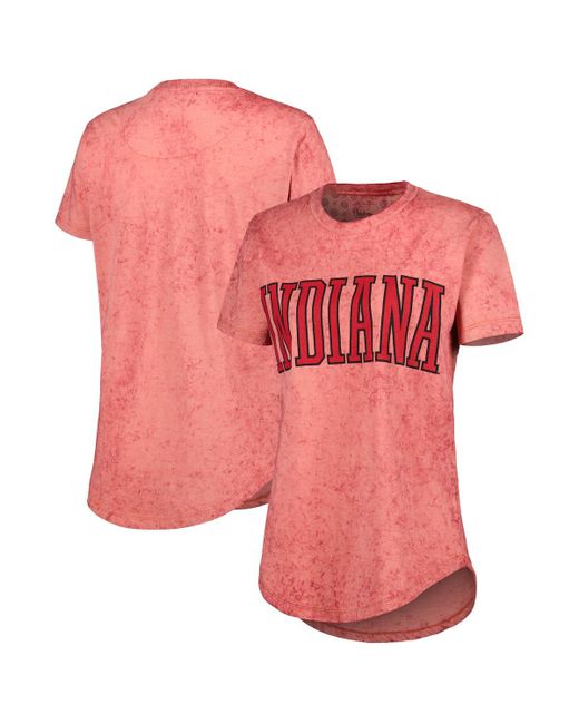 Pressbox Indiana Hoosiers Southlawn Sun-Washed T-shirt
