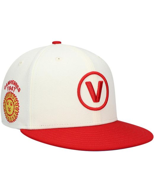 Rings & Crwns Red Vargas Campeones Team Fitted Hat