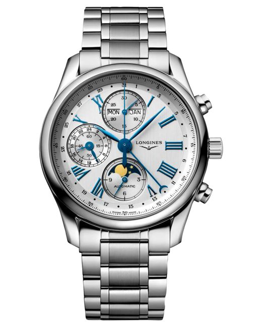 Longines Swiss Automatic Chronograph Master Bracelet Watch 40mm