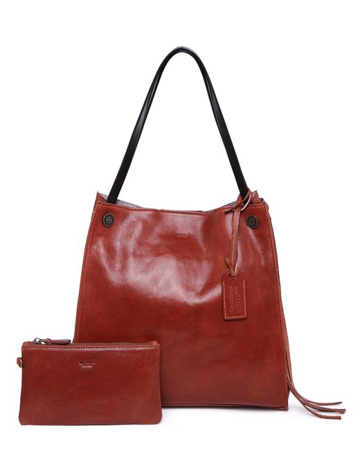 Old Trend Genuine Leather Daisy Tote Bag