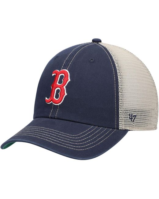 '47 Brand 47 Brand Boston Red Sox Trawler Clean Up Trucker Snapback Hat