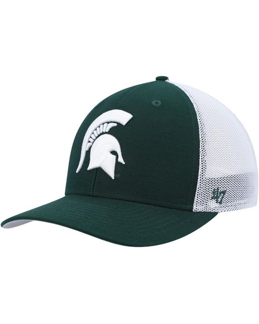 '47 Brand 47 Brand White Michigan State Spartans Basic Two-Tone Trophy Flex Hat