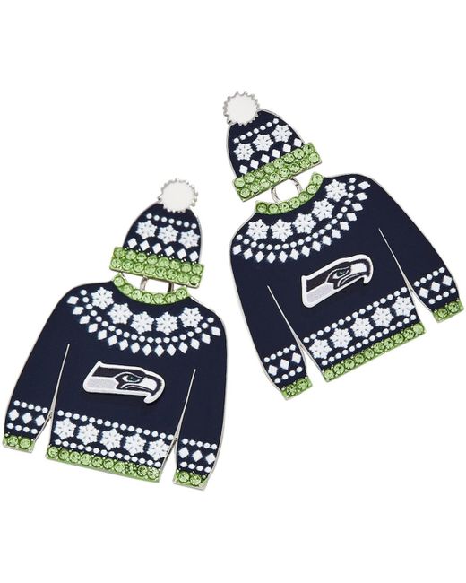 Baublebar Seattle Seahawks Sweater Earrings