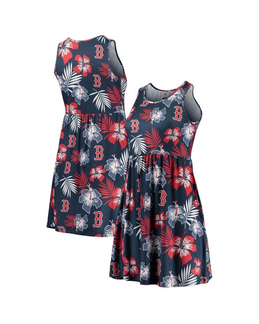 Foco Boston Red Sox Floral Sundress