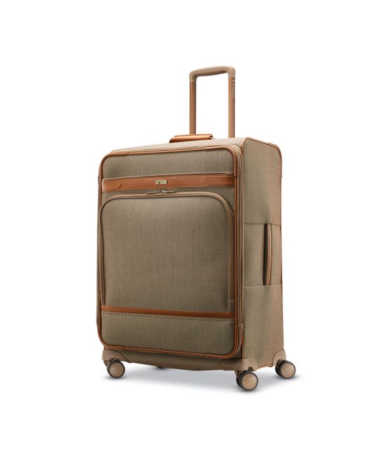 Hartmann Herringbone Dlx Medium Journey Expandable Spinner Suitcase