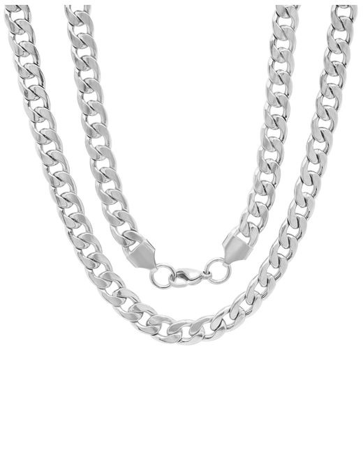 SteelTime Tone Curb Chain Necklace 24