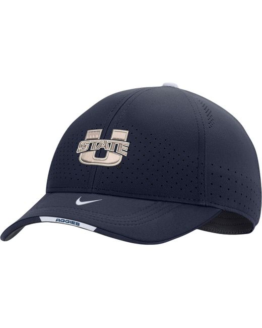 Nike Utah State Aggies 2022 Sideline Classic99 Swoosh Performance Flex Hat