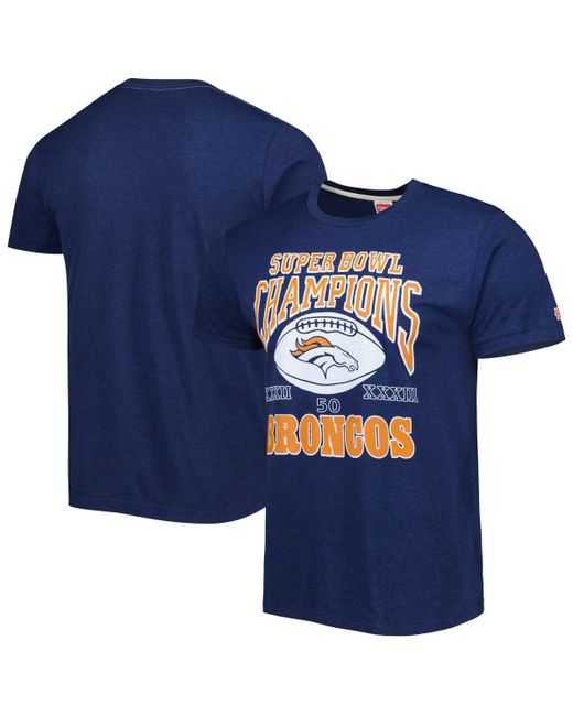 Homage Denver Broncos Super Bowl Classics Tri-Blend T-shirt