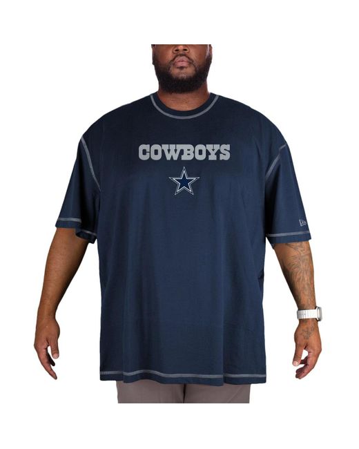 New Era Dallas Cowboys Third Down Big and Tall Puff Print T-shirt