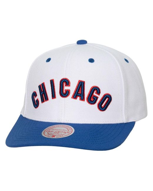 Mitchell & Ness Chicago Cubs Cooperstown Collection Pro Crown Snapback Hat