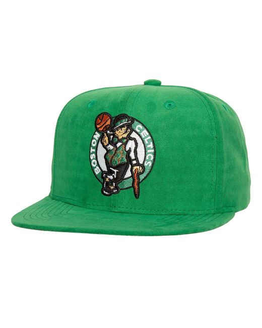 Mitchell & Ness Boston Celtics Sweet Suede Snapback Hat