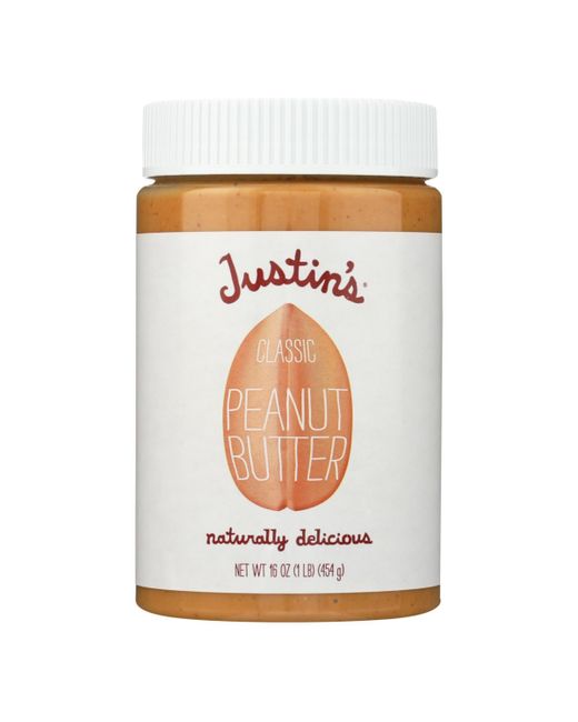 Justin's Nut Butter Peanut Butter Classic Case of 12 16 oz.