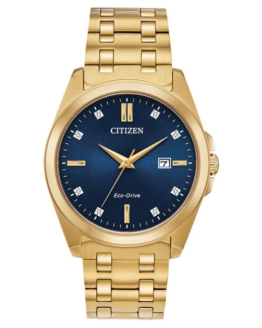 Citizen Eco-Drive Corso Tone Stainless Steel Bracelet Watch 41mm