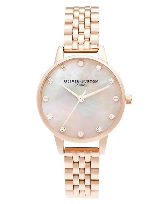 Olivia Burton Classics Tone Bracelet Watch 30mm