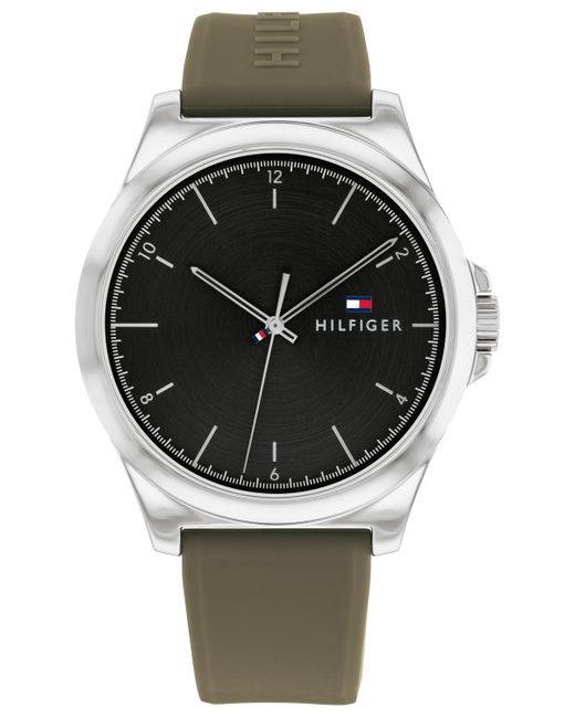 Tommy Hilfiger Quartz Silicone Watch 42mm