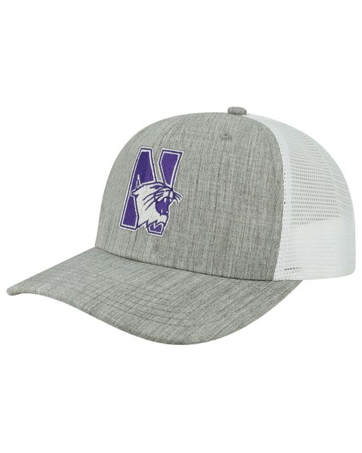 Legacy Athletic White Northwestern Wildcats The Champ Trucker Snapback Hat