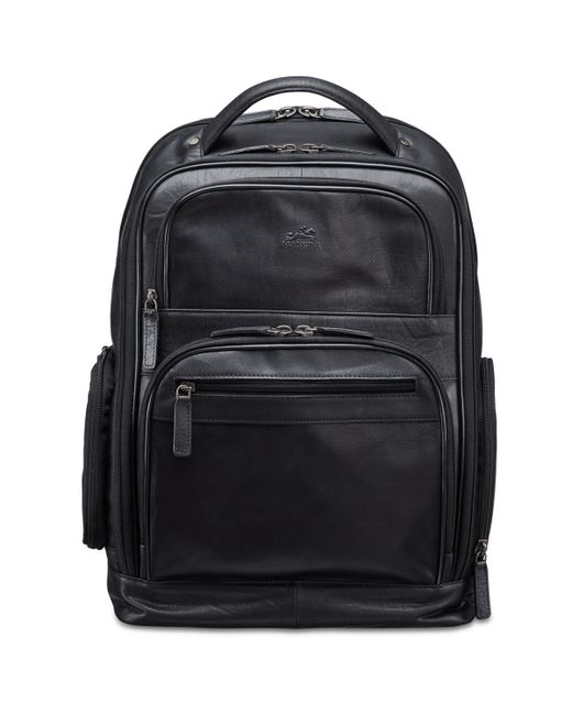 Mancini Buffalo Collection Laptop Tablet Backpack