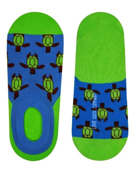 Love Sock Company Turtle Novelty No-Show Socks