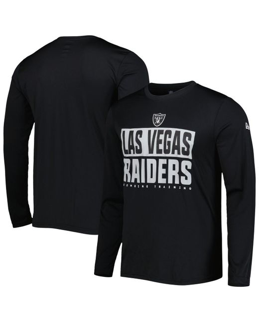 New Era Las Vegas Raiders Combine Authentic Offsides Long Sleeve T-shirt