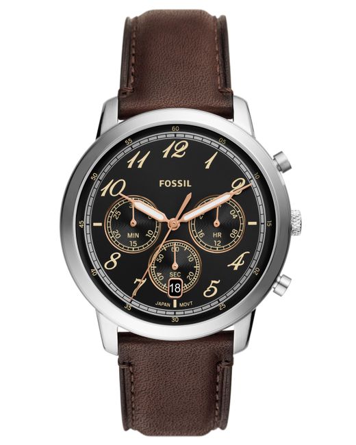 Fossil Neutra Chronograph Leather Watch 44mm