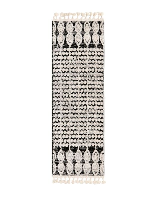 Bayshore Home High-Low Pile Upland UPL01 2 x 6 Runner Area Rug