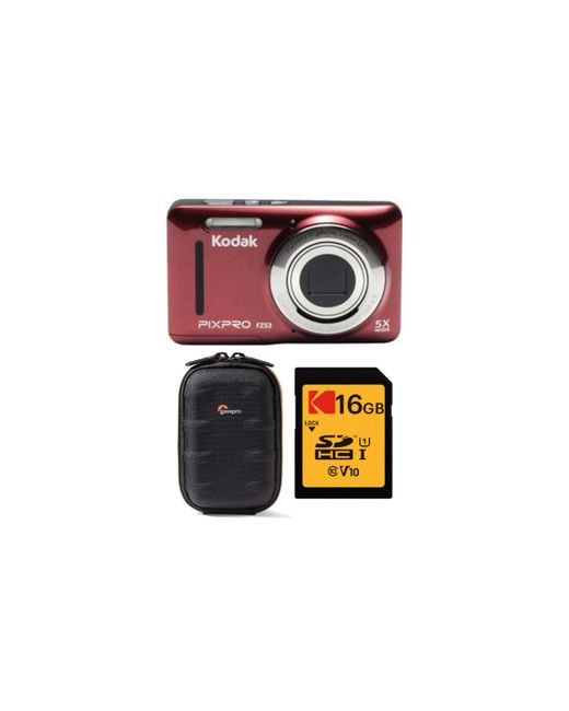 Kodak Pixpro Friendly Zoom FZ53 Digital Camera with Case and Memory Card
