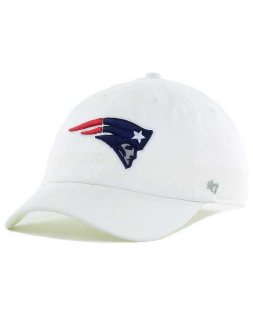 '47 Brand 47 Brand New England Patriots Clean Up Strapback Cap