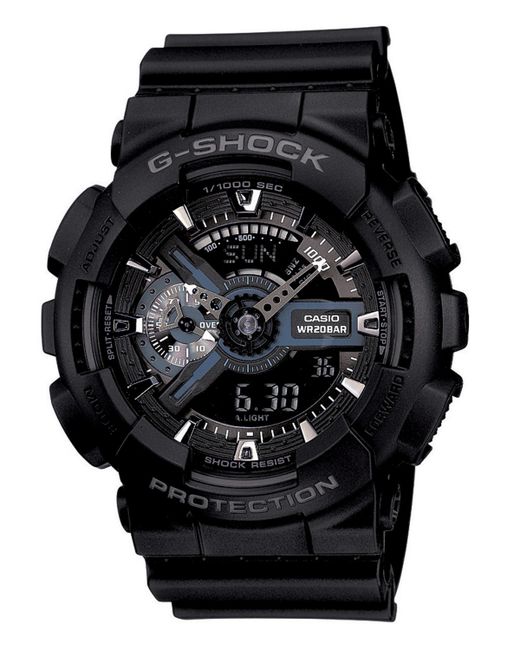 G-Shock Analog Digital Resin Strap Watch 55mm