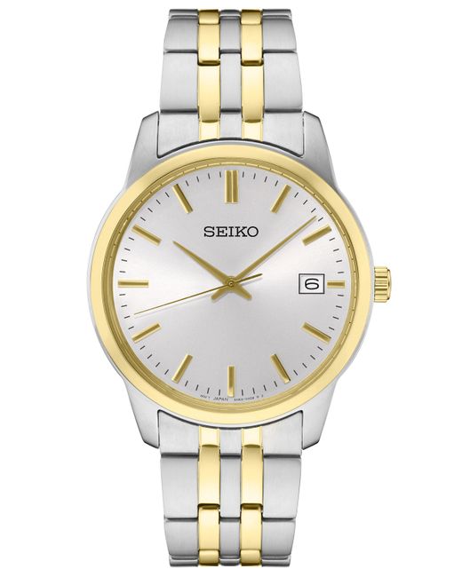 Seiko Essential Two-Tone Stainless Steel Bracelet Watch 40mm