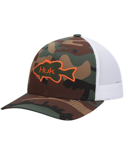 Huk Bass Trucker Snapback Hat