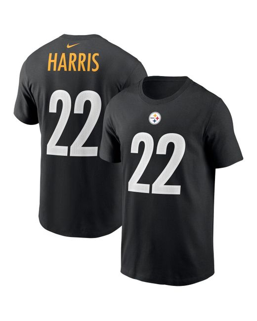 Nike Najee Harris Pittsburgh Steelers Player Name and Number T-shirt