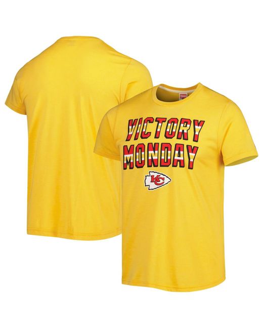 Homage Kansas City Chiefs Victory Monday Tri-Blend T-shirt