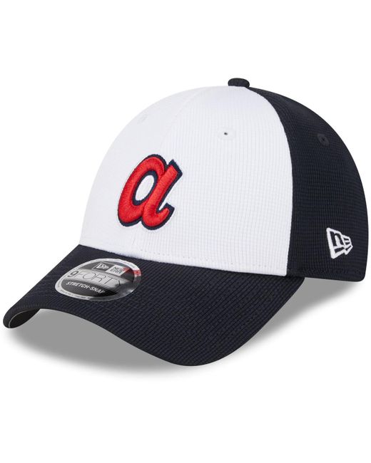 New Era Atlanta Braves 2024 Batting Practice 9FORTY Adjustable Hat
