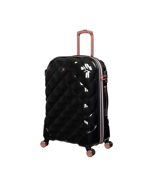 it Luggage St Tropez Trois 26 Hardside Checked 8 Wheel Expandable Spinner