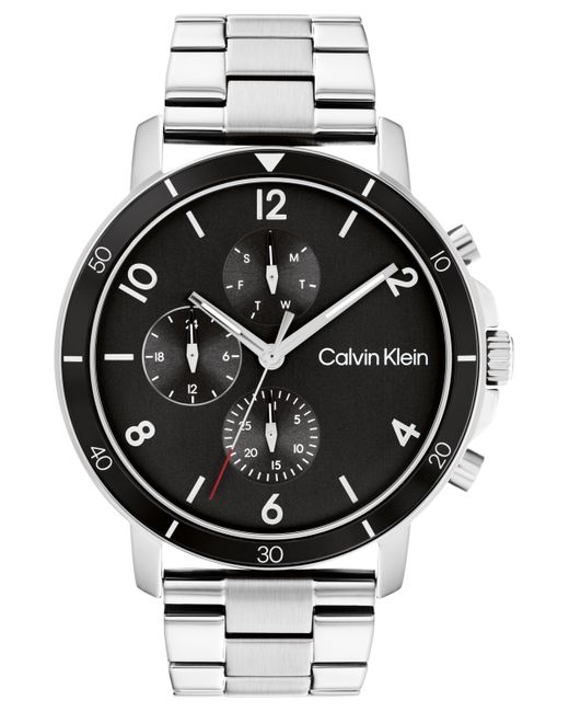 Calvin Klein Gauge Stainless Steel Bracelet Watch 46mm