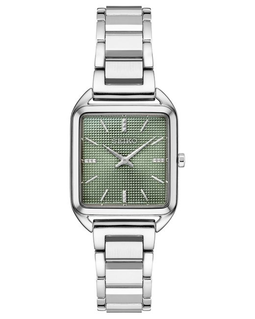 Seiko Essentials Stainless Steel Bracelet Watch 26mm