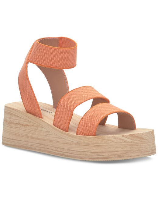 Lucky Brand Samella Strappy Platform Wedge Sandals