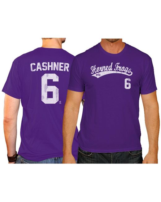 Original Retro Brand Andrew Cashner Tcu Horned Frogs Ncaa Baseball T-shirt