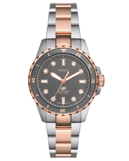 Fossil Dive Three-Hand Stainless Steel Watch 36mm