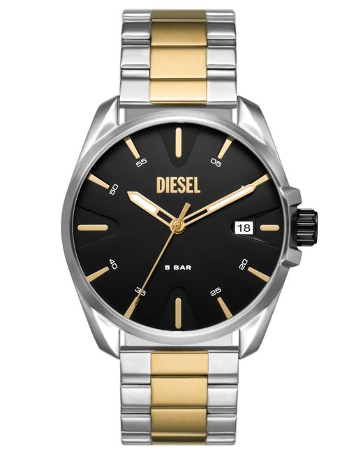 Diesel Ms9 Three Hand Date Stainless Steel Watch 44mm