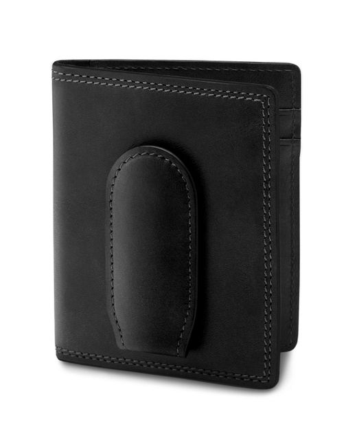 Bosca Wallet Dolce Front Pocket Bifold with Magnetic Clip