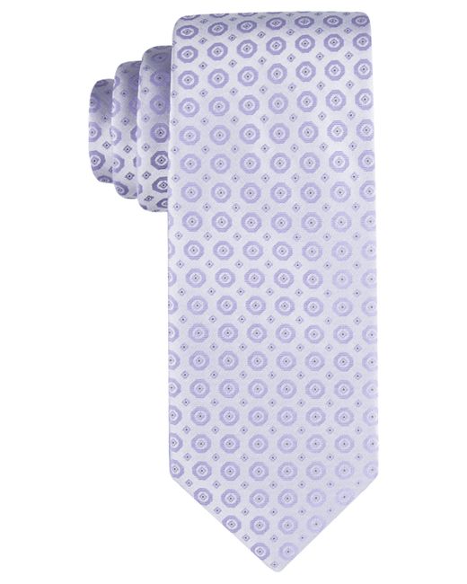 Calvin Klein Hex-Dot Medallion Tie