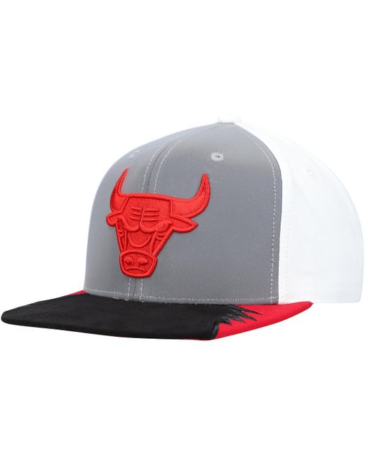 Mitchell & Ness White Chicago Bulls Day 5 Snapback Hat