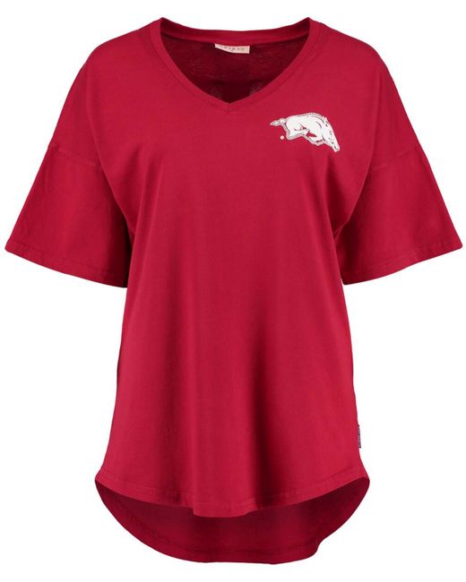 Spirit Jersey Arkansas Razorbacks Oversized T-shirt