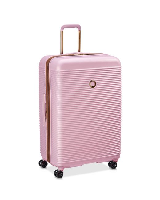 Delsey Closeout Freestyle 28 Expandable Spinner Upright Suitcase