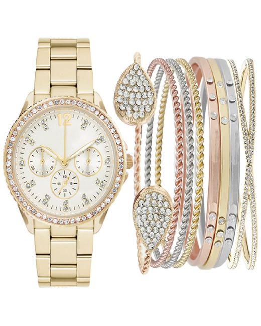 Jessica Carlyle Bracelet Watch Gift Set