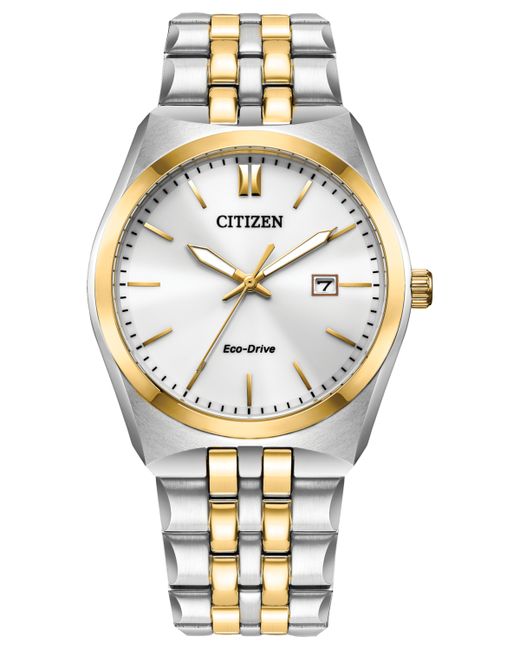 Citizen Eco-Drive Corso Stainless Steel Bracelet Watch 40mm