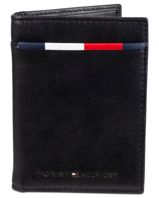 Tommy Hilfiger Rfid Bifold Wallet with Magnetic Money Clip