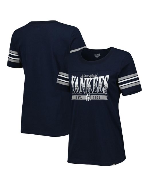 New Era New York Yankees Team Stripe T-shirt