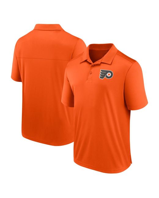 Fanatics Philadelphia Flyers Left Side Block Polo Shirt